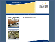 Tablet Screenshot of mamute.com